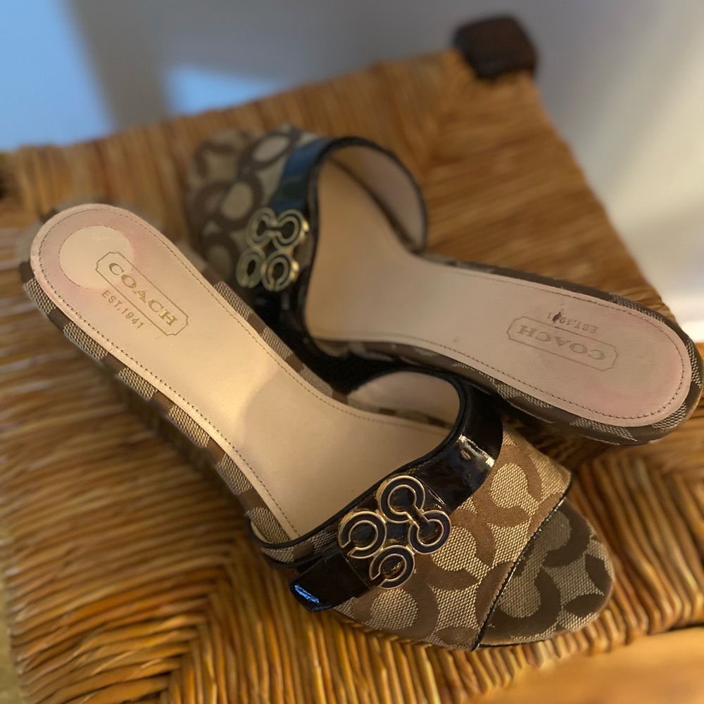 Coach Wedge Sandals